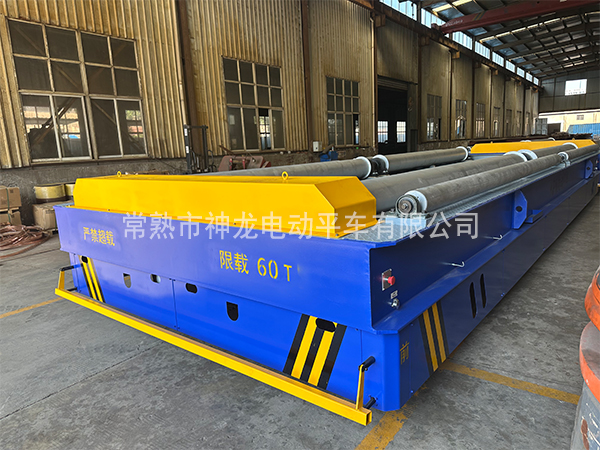 KPW-60t带滚道无轨平车